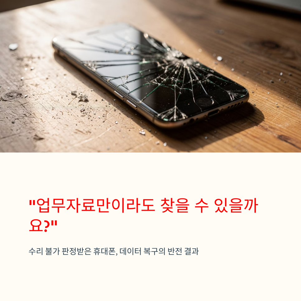 외장하드 복구