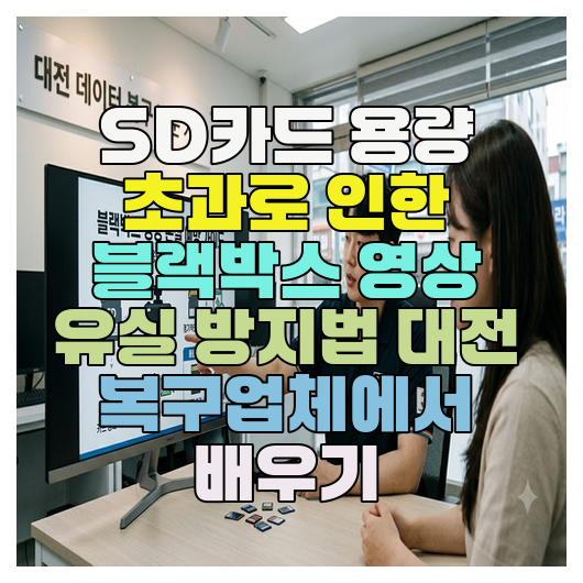 블랙박스 영상복구